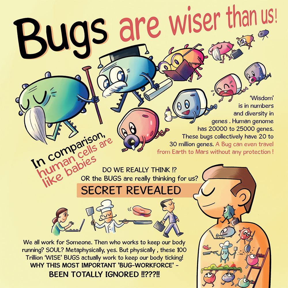 Bugs are wiser than you