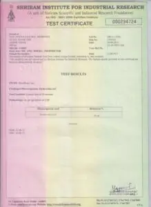 Test Certificate Mico